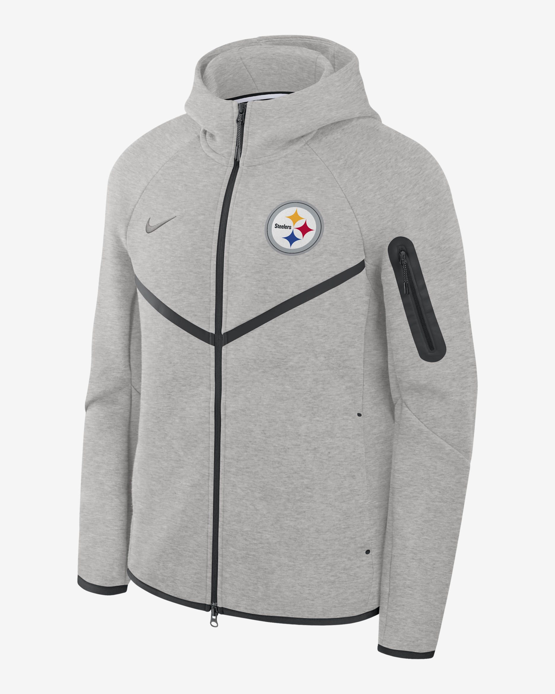 Pittsburgh Steelers Tech Fleece Windrunner Men's Nike NFL Full-Zip